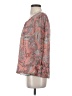 Sara Michelle Paisley Pink 3/4 Sleeve Blouse Size S - photo 5