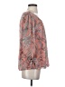 Sara Michelle Paisley Pink 3/4 Sleeve Blouse Size S - photo 4