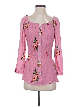 Fig And Flower 3/4 Sleeve Blouse