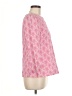 Elizabeth McKay Print Pink 3/4 Sleeve Top Size 6 - photo 4