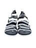 Villa Rouge Gray Black Sandals Size 8 - photo 2