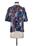 Hailey & Co. 100% Polyester Blue Short Sleeve Blouse Size S - photo 1