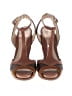 Dana Davis Color Block Brown Sandals Size 8 - photo 2