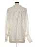 Maison d' Amelie 100% Polyester Ivory Long Sleeve Blouse Size M - photo 2