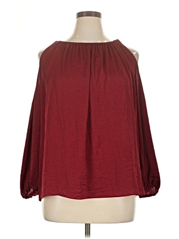 1.State 3/4 Sleeve Blouse (view 1)