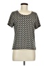 Coldwater Creek Gray Short Sleeve Top Size 8 - photo 1