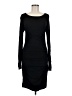Express Solid Black Casual Dress Size S - photo 1