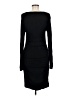 Express Solid Black Casual Dress Size S - photo 2