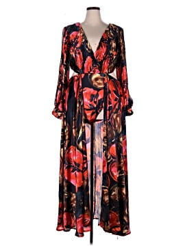 maxi ombre dress Charlotte Ombre Pleated Maxi Dress