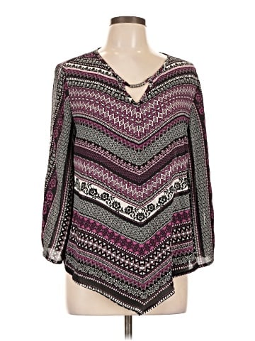 Roz & Ali 3/4 Sleeve Blouse (view 1)