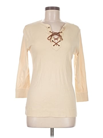 Lauren Jeans Co. 3/4 Sleeve T-Shirt (view 1)