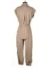 Intermix Solid Tan Jumpsuit Size 4 - photo 2