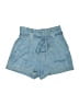 L'Agence Blue Denim Shorts Size 23 waist - photo 1