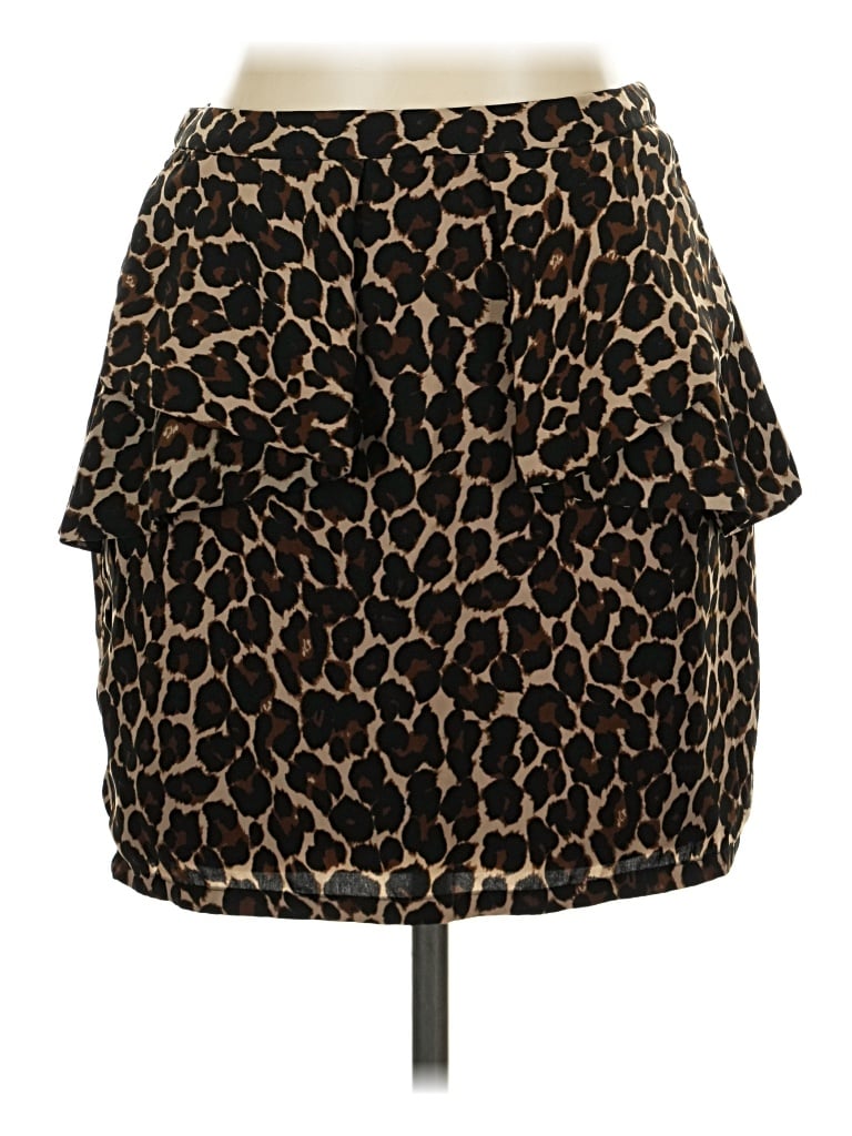 Pre-owned Forever 21 Casual Skirt In Brown