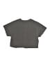 Zara Solid Gray Short Sleeve T-Shirt Size 11 - 12 - photo 2