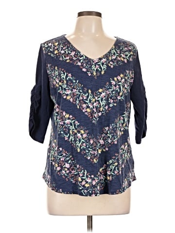 Liz Claiborne 3/4 Sleeve Blouse (view 1)