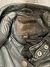 Adea 100% Leather Black Leather Jacket Size M - photo 6