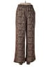 BB Dakota 100% Polyester Animal Print Brown Casual Pants Size S - photo 1