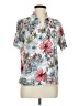 Cathy Daniels Silver Short Sleeve Polo Size M - photo 1