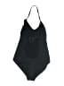 Athleta Solid Black One Piece Swimsuit Size S - photo 2