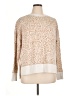 Time and Tru Animal Print Tan Pullover Sweater Size XL - photo 1