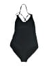 Athleta Solid Black One Piece Swimsuit Size S - photo 1