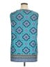 db established 1962 Teal Sleeveless Blouse Size XL - photo 2