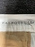 Talbots Ivory Khaki Shorts Size 14 (petite) - photo 3