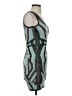 Herve Leger Graphic Teal Cocktail Dress Size XS - photo 4