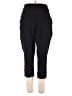 PREMISE Solid Black Active Pants Size 2X - photo 1