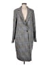 Babaton Houndstooth Gray Coat Size M - photo 1