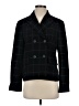 Michael Kors 100% Wool Plaid Black Wool Blazer Size 6 - photo 1