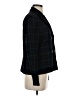 Michael Kors 100% Wool Plaid Black Wool Blazer Size 6 - photo 4