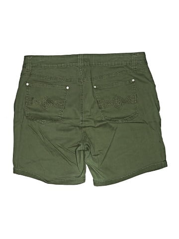 New Directions Khaki Shorts (view 2)