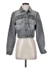 BCBGeneration 100% Cotton Gray Denim Jacket Size S - photo 1