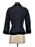 Jaeger Houndstooth Blue Wool Blazer Size S - photo 2