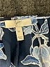 Joie 100% Polyester Floral Blue Long Sleeve Blouse Size M - photo 7