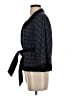 Jaeger Houndstooth Blue Wool Blazer Size S - photo 5
