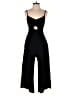Anrabess Solid Black Jumpsuit Size S - photo 1