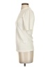 AGOLDE Solid Ivory Short Sleeve Turtleneck Size S - photo 5