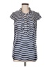 Devon Baer 100% Silk Blue Sleeveless Silk Top Size M - photo 1