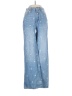 Daze 100% Cotton Stars Blue Jeans Size 24 waist - photo 1