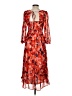 Sincerely Jules 100% Polyester Orange Cocktail Dress Size S - photo 2