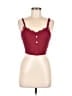 Unbranded Burgundy Tank Top Size M - photo 1