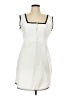 Boohoo 100% Polyester White Casual Dress Size 12 - photo 1