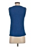 Absolutely Famous Blue Sleeveless Blouse Size S - photo 2