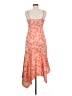 BHLDN Paisley Orange Cocktail Dress Size M - photo 2
