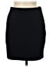 Leith Solid Black Casual Skirt Size M - photo 1