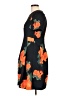Mcguire 100% Polyester Print Black Casual Dress Size 12 - photo 5