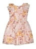 Iris & Ivy 100% Polyester Floral Pink Dress Size 12 - photo 2